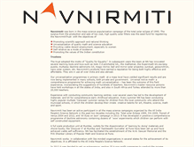 Tablet Screenshot of navnirmiti.org
