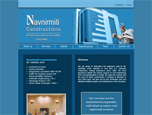 Tablet Screenshot of navnirmiti.com